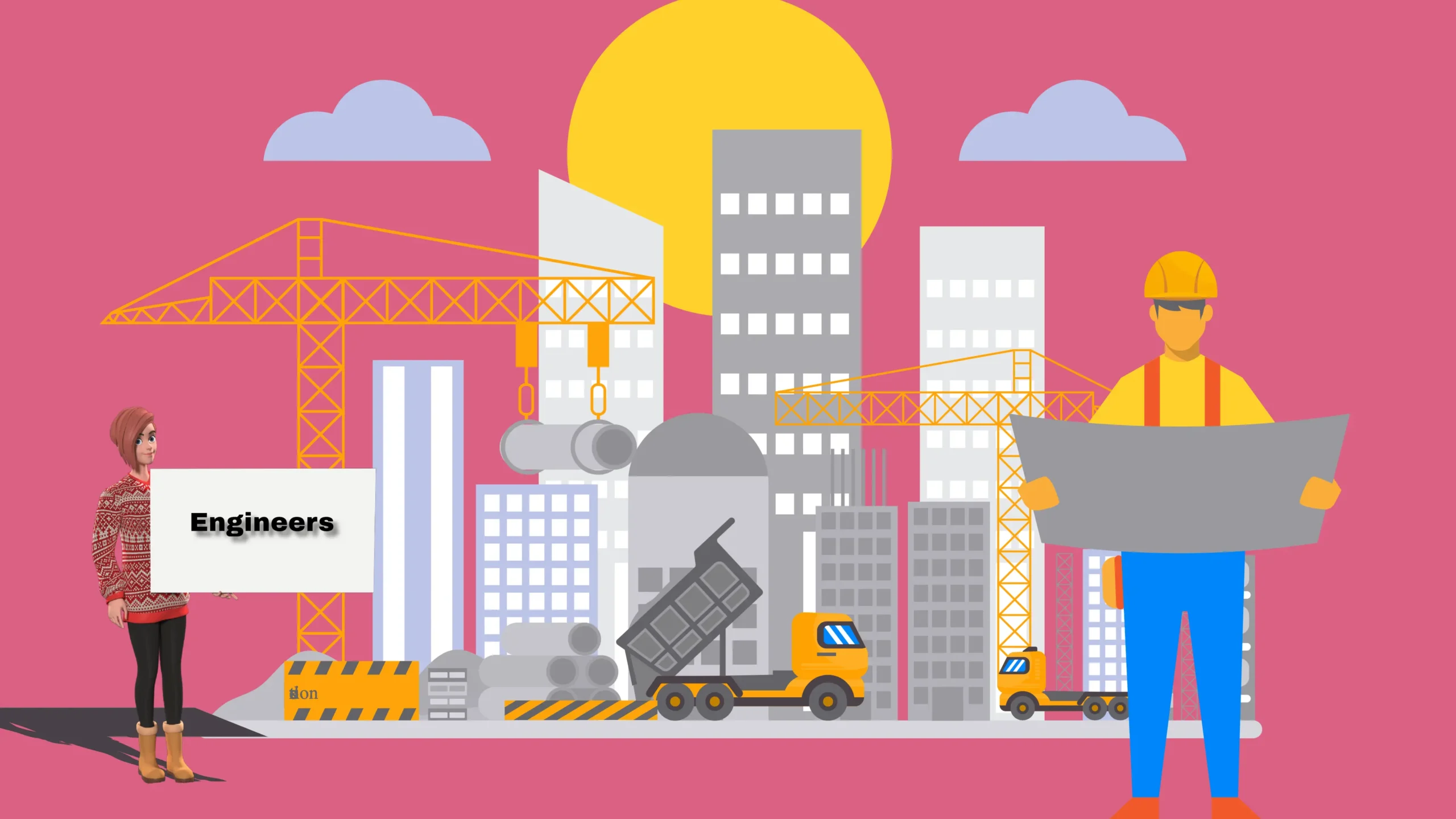 Town planners, engineers